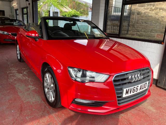 Audi A3 1.6 TDI SE 2dr Convertible Diesel Red